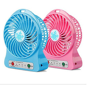 Bộ 02 chiếc quạt mini siêu mát nhỏ gọn tiện dụng