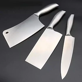 Bộ dao inox cao cấp 3 món HR
