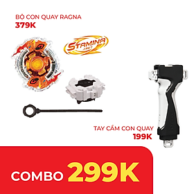 Đồ chơi Bộ Con Quay kèm bệ phóng Beyblade Burst Ragnarok B-03 Takara Tomy 