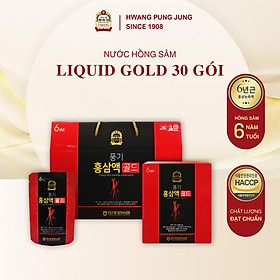 NƯỚC HỒNG SÂM LIQID GOLD 30% SÂM 30 GÓI CỦA SÂM HWANG PUNG JUNG since 1908 - BỒI BỔ SỨC KHOẺ TOÀN DIỆN