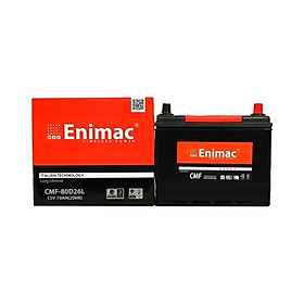 Bình Ắc Quy ENIMAC CMF 80D26L/R (12V-70AH) - Cọc L
