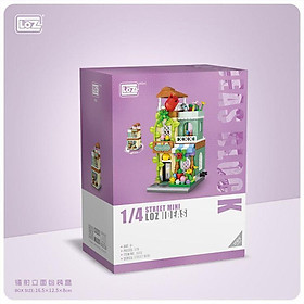 Đồ Chơi Lắp Ráp Cửa Hàng Hoa 125X80X165Mm 1633