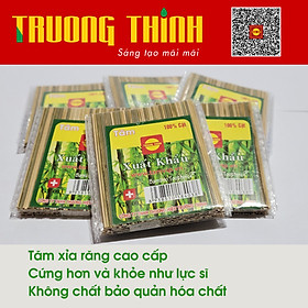 Mua Tăm Xỉa Răng Cao Cấp Tiết Kiệm Gía Siêu Rẻ Thương Hiệu Trường Thịnh -Tăm Xanh Bịch 30 gói nhỏ