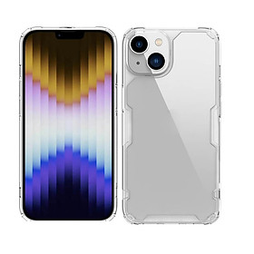 Ốp lưng dẻo TPU cho iPhone 14 Plus (6.7 inch) hiệu Nillkin Nature TPU Pro Case chống sốc, chống chịu mọi va đập - hàng nhập khẩu