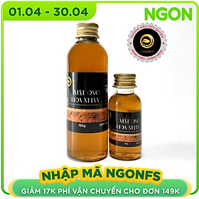 Mật ong nguyên chất hoa nhãn loại 150g chai nhựa