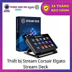 Thiết bị Stream Corsair Elgato Stream Deck 10GAA9901 - Hàng Chính Hãng