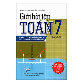 Giải Bài Tập Toán Lớp 7 ( Tập 2)