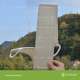 Mua Dây tắm xơ mướp tự nhiên tạo bọt làm sạch lưng hiệu quả Ecobabo