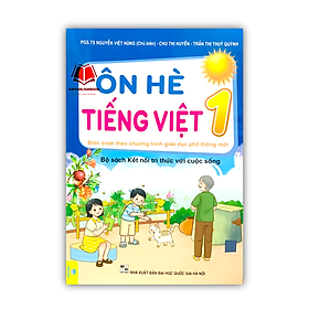 Sách - Ôn Hè Tiếng Việt 1 (Biên soạn theo chương trình GDPT mới Kết Nối)