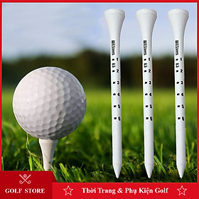 Tee golf gói 10 chiếc chất gỗ xịn dài 7cm