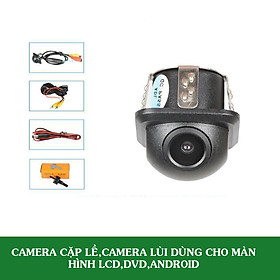 Camera Cặp Lề Loại Khoan Gương Dùng Cho Màn Hình LCD,DVD,Android