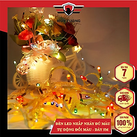 Mua Đèn Nháy Trang Trí Led Nhiều Màu 50 Bóng