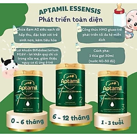 ]Sữa bột Aptamil essensic Organic Úc 900g