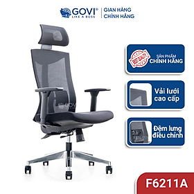 Mua Ghế công thái học GOVI Felix F6211A - Thiết kế bảo vệ sức khỏe