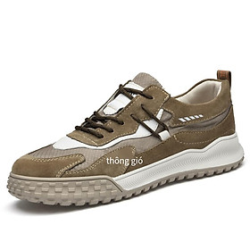 Giày ban đảm bảo chất lượng giày công sở phù hợp với giá thấp nhất giày chạy bộ đảm bảo chất lượng giày lưới màu đỏ - lưới màu xám