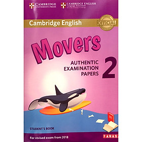 Nơi bán Cambridge English Movers 2 for Revised Exam From 2018 Student\'s Book - Giá Từ -1đ