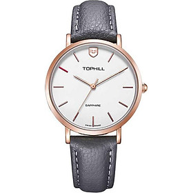 Đồng hồ nữ dây da chính hãng Thụy Sĩ TOPHILL TS007L.PA3252