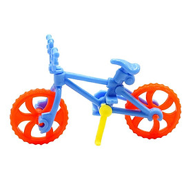 Mua 1set DIY Assembled Bicycle Toy Mini Bike Plastic Toys for Kid Education Kit Tiki