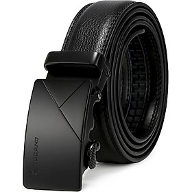 Woodpecker (TUCANO) Men's Belt Men's Leather Belt Men's Business Casual Automatic Buckle Trend Korean Youth Pants Genuine WDE7923A-88B0