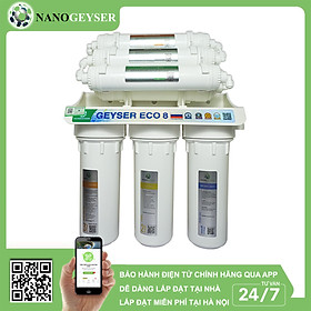 Mua Máy lọc nước Nano Geyser ECO 8 không dùng điện - Hàng Chính Hãng