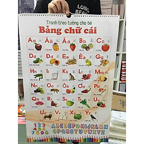 Mua Tranh học số và chữ cho bé