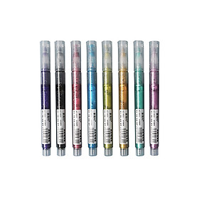 Glitter Metallic Marker Pens Set Paint Pens for Black Paper Drawing Painting Journal Diary Card Making DIY
