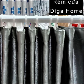 Rèm Cửa Rido Chống Nắng - Ngăn Phòng Móc Thẳng Tiết Kiệm Chi Phí và Không Gian-Diga Home