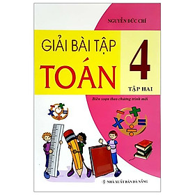 Sách Giải Bài Tập Toán 4 - Tập 2