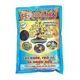 Mua Phân bón chuyên dùng cho hoa mai -  Siêu hoa mai - Kích rễ  Cây khỏe  Trổ điều  Nhiều hoa  Dưỡng hoa mai đẹp - Gói 700g