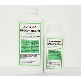 Mua Acryic Epoxy Resin Trong suốt R39AB (1kg) Loại 1 - Trường Thịnh Sài Gòn