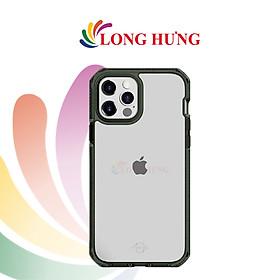 Ốp lưng chống sốc kháng khuẩn Itskins Supreme Clear iP 12 Pro Max AP4P-SUPIC - Hàng chính hãng