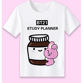 Áo thun BTS COOKY BT21 Study Planner