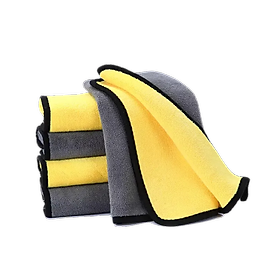 [QUÀ TẶNG KÈM] Khăn Lau Xe Ô Tô Chuyên Dụng Microfiber, Khăn Lau Đa Năng 2 Lớp Siêu Thấm Siêu Mềm