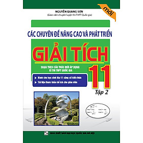 Các Chuyên Đề Nâng Cao Và Phát Triển Giải Tích 11 (Tập 2)