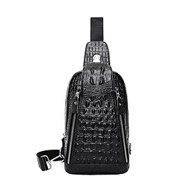 Túi đeo chéo nam DA CÁ SẤU – BEE GEE DCN9114