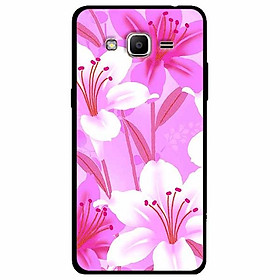 Ốp lưng dành cho Samsung J2 Prime mẫu Hoa Ly Hồng