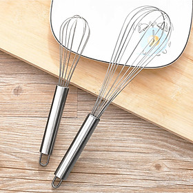 Mua  COMBO 2 Chiếc  Cây đánh trứng INOX bền đẹp vệ sinh - Dụng cụ làm bánh tiện dụng
