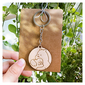 MÓC KHÓA GỖ KHẮC LASER | DIY GIFTS