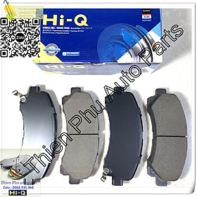 Má phanh chính hãng Hi-Q cho Colorado + Isuzu D-max + Mu-X + Traiblade - Bố thắng trước. OEM Brake Pad : 8979474660 8979475710 8980791040