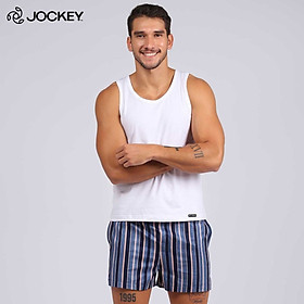 Áo Thun Ba Lỗ Nam Jockey Cotton Màu Trắng - 2111