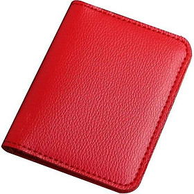 Ví Da Mini nam nữ unisex nhiều ngăn tiện dụng VMN02-DO