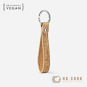 Móc Đeo Chìa Khóa dạng dài KEY CHAIN - HGcork Corkor CK258 - Vật liệu da cork thực vật thuần chay, chống cháy, chống mốc - Sản xuất tại Bồ Đào Nha