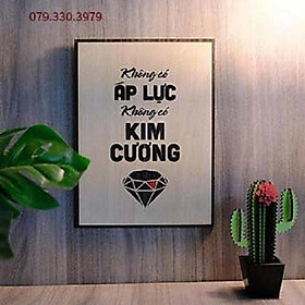 Tranh Trang Trí , Tranh Treo Tường Không Có Áp Lực Không Có Kim Cương Tạo Động Lực Làm Việc