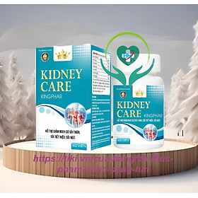 ￼Viên uống lợi tiểu Kidney care  Kingphar - hộp 40 viên - hỗ trỡ giảm nguy cơ sỏi thận , sỏi tiết niệu , sỏi mật