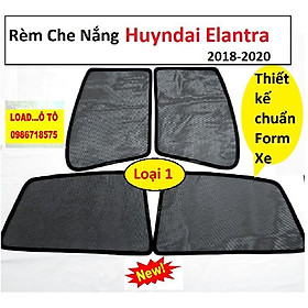 Rèm Che Nắng Huyndai Elantra 2018-2021 Load Ô Tô Nam Châm Hít Hàng rèm loại 1