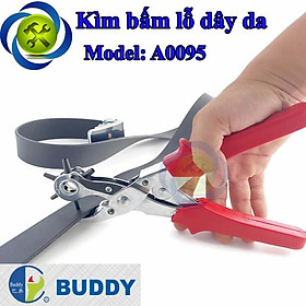 Mua Kìm bấm lỗ dây da Buddy A0095 Đài Loan 2.0-4.5mm