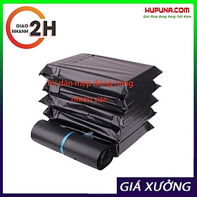 Mua Túi Gói Hàng/Túi Đóng Hàng - Niêm Phong Chống Bóc( đen