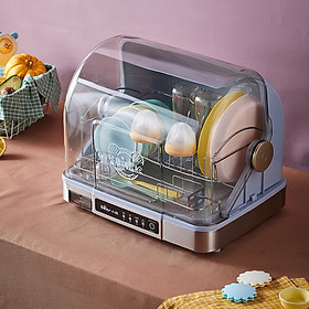 Tủ Sấy Khử Trùng, Máy Sấy Chén Bát Đĩa Gia Đình Công Suất 280W, Dung Tích 26L Công Nghệ Khử Khuẩn, Khử Trùng Bằng Tia UV - Hàng Nhập Khẩu