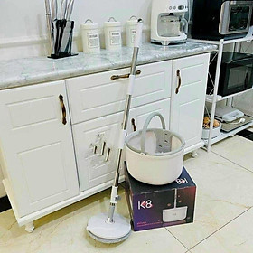 Mua CHỔI LAU NHÀ THÔNG MINH Thế hệ mới Tự Tách Bẩn xoay 360 K8