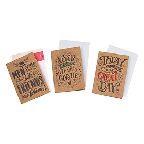 Combo 3 Thiệp Greenwood GW-TP03